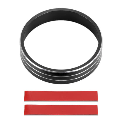 Car Metal Air Conditioner Knob Case for Mitsubishi ASX (Black) by buy2fix