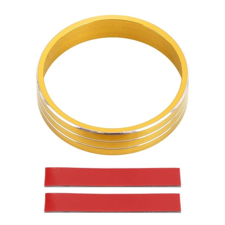 Car Metal Air Conditioner Knob Case for Mitsubishi ASX (Gold) by buy2fix