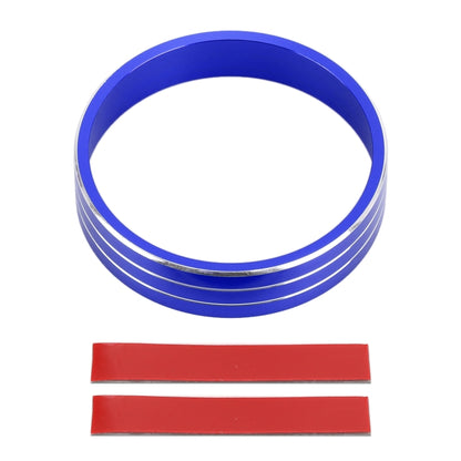 Car Metal Air Conditioner Knob Case for Mitsubishi ASX (Blue) by buy2fix