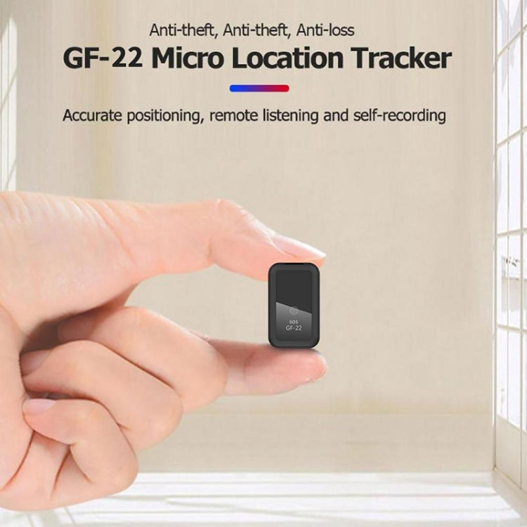 GF22 Car GPS Tracking Anti-theft Device Magnetic Positioning Adsorption Anti Lost Device Voice Control Recordable by buy2fix