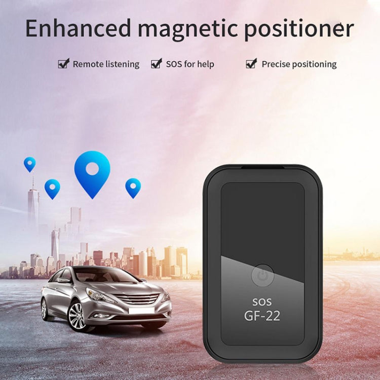 GF22 Car GPS Tracking Anti-theft Device Magnetic Positioning Adsorption Anti Lost Device Voice Control Recordable by buy2fix