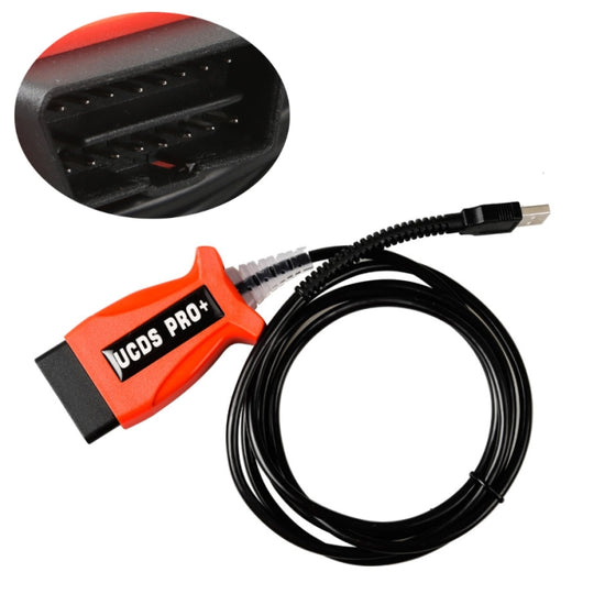 UCDS PRO+ Auto-OBD2-Diagnosetool mit 35 Tokens UCDS für Ford USB-Verbindung