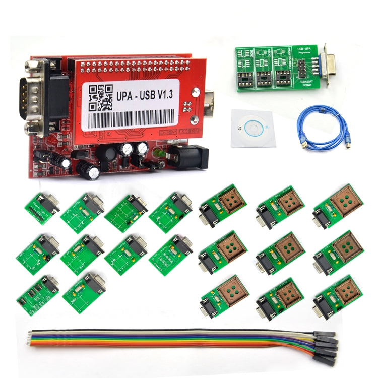 UPA V1.3 Car USB Programmer ECU Chip Tuning Eeprom Small Board Full Set - In Car by buy2fix | Online Shopping UK | buy2fix