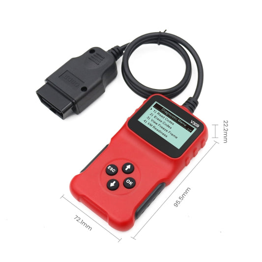 V309 Car Portable OBD2 Scanner Car Diagnostic Tool OBD 2 Automotive Scanner OBD Code Reader by buy2fix