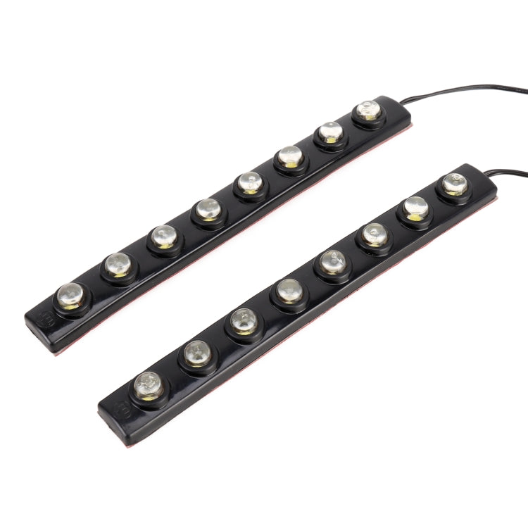 8LEDs SMD-5050 DC12V / 1.7W / 5500K / 87LM Car Daytime Running Light - In Car by buy2fix | Online Shopping UK | buy2fix