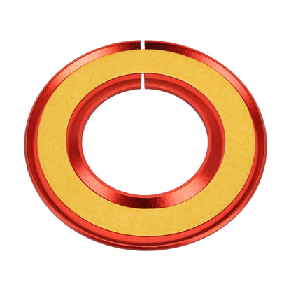 For Mercedes-Benz Metal Ignition Key Ring, Diameter: 4.8cm (Red) by buy2fix