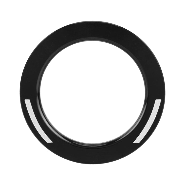 For Honda Metal Ignition Key Ring, Diameter: 3.9cm (Black) by buy2fix