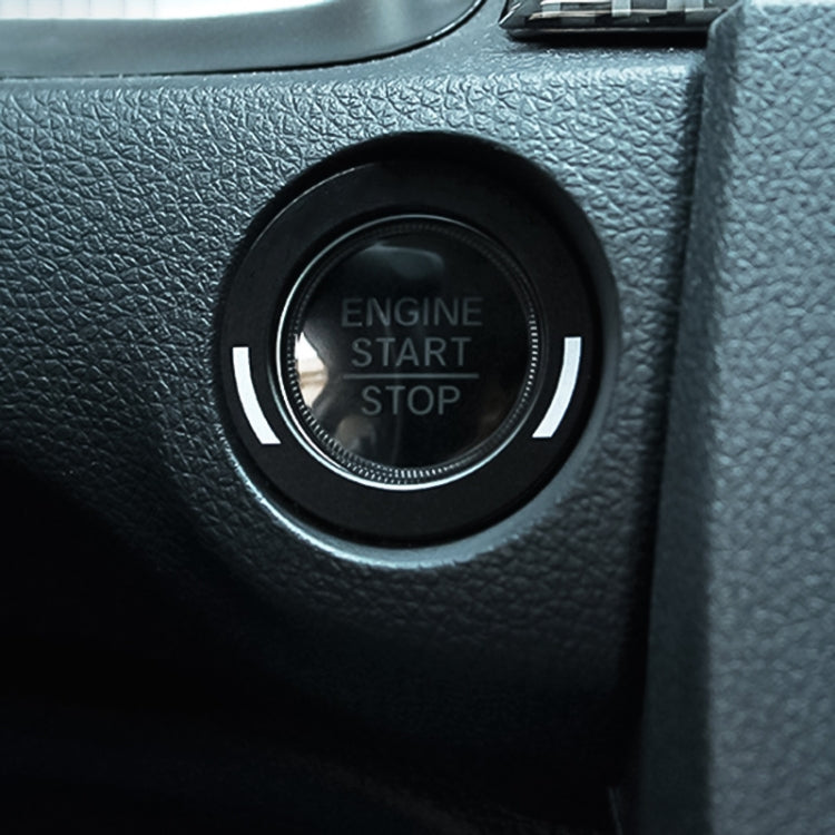 For Honda Metal Ignition Key Ring, Diameter: 3.9cm (Black) by buy2fix