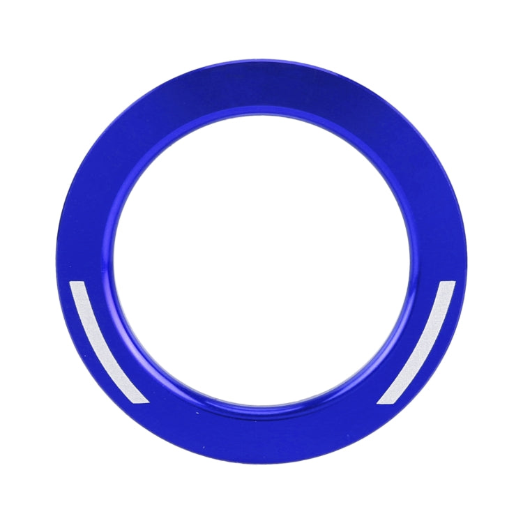 For Honda Metal Ignition Key Ring, Diameter: 3.9cm (Blue) by buy2fix