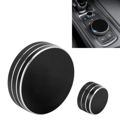 2 PCS Car Metal Central Control Knob Case for Cadillac (Black) by buy2fix