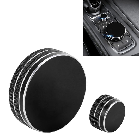 2 PCS Car Metal Central Control Knob Case for Cadillac (Black) by buy2fix