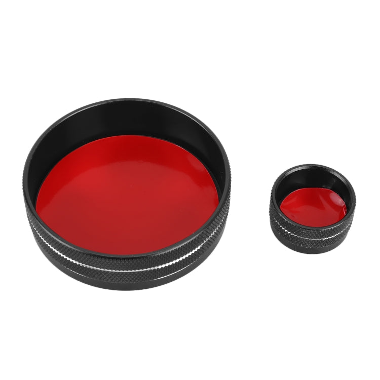 2 PCS Car Metal Central Control Knob Case for Cadillac (Black) by buy2fix