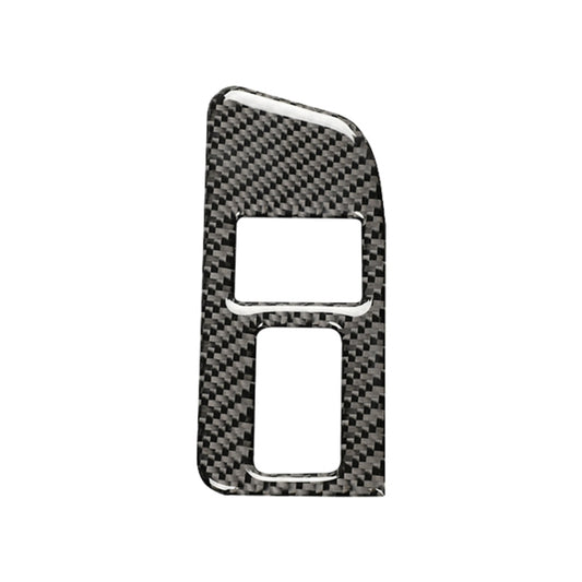 Car Carbon Fiber Trunk Switch Decorative Sticker for Subaru BRZ / Toyota 86 2013-2017, Left Drive (Black) by buy2fix