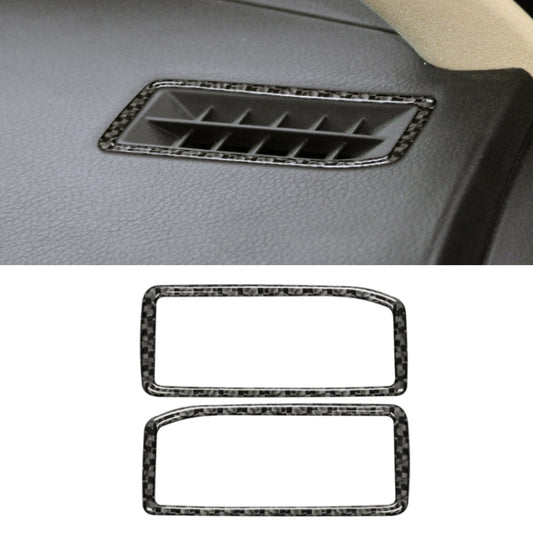 Car Carbon Fiber Instrument Air Outlet Decorative Sticker for Lexus IS250 2013-, Left Drive by buy2fix