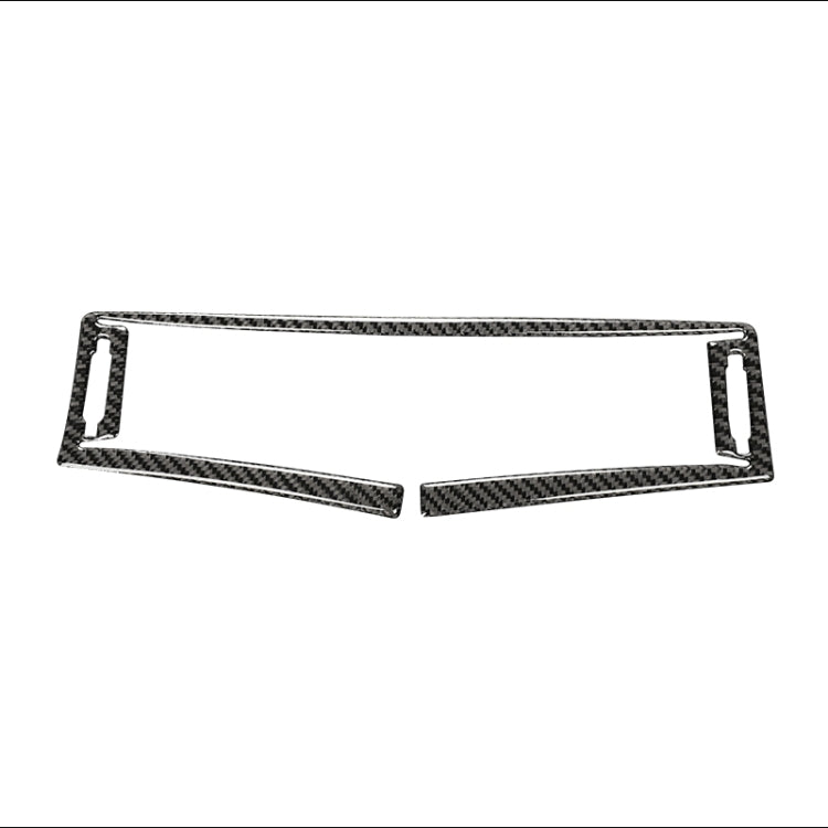 Car Carbon Fiber Central Control Air Outlet Decorative Sticker for Lexus IS250 2013-, Left Drive by buy2fix