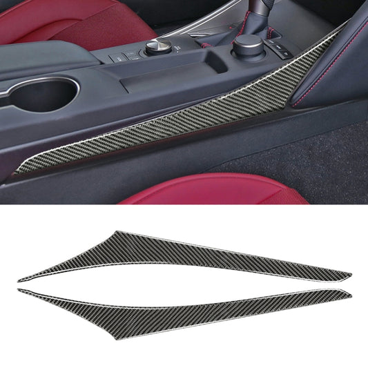 Car Carbon Fiber Gear Position Side Decorative Strip for Lexus IS250 2013-, Left Drive by buy2fix
