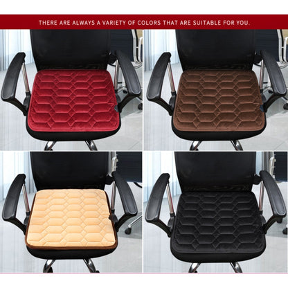 Car USB Seat Heater Cushion Warmer Cover Winter Heated Warm Mat, Style: Square (Black) by buy2fix