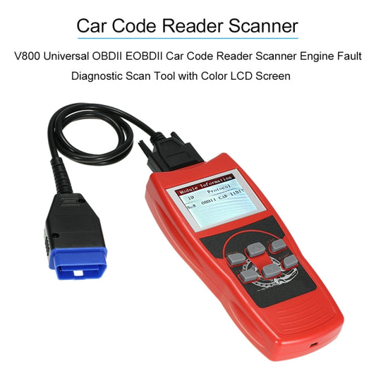 V800 Car Mini Code Reader OBD2 Fault Detector Diagnostic Tool by buy2fix