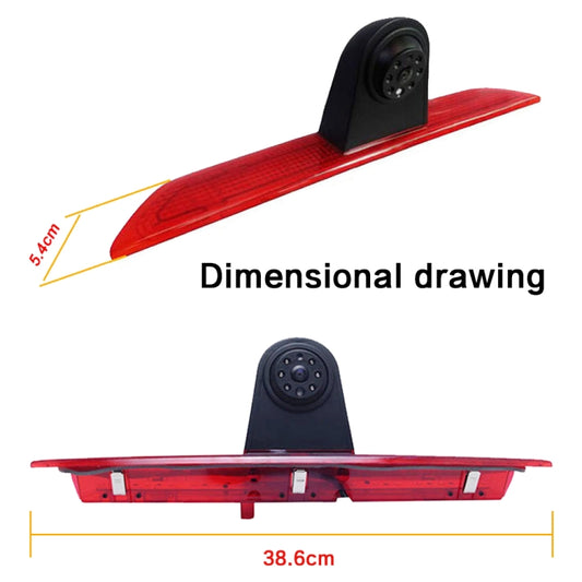 PZ466 Car Waterproof 170 Degree Brake Light View Camera for Ford Transit 2014-2015 by buy2fix