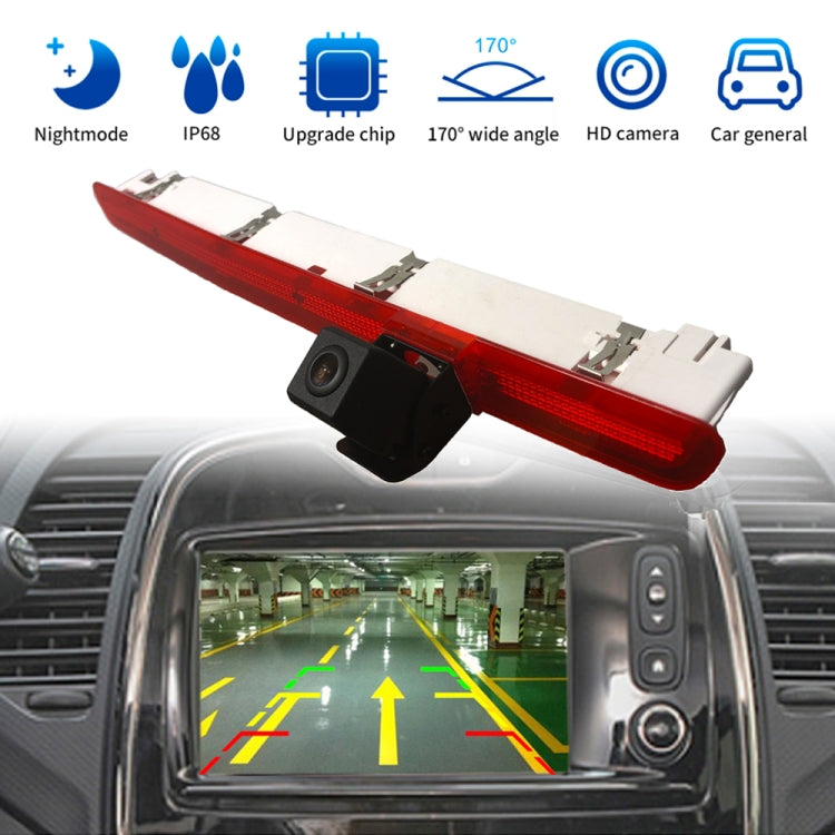 PZ473 Car Waterproof 170 Degree Brake Light View Camera for Volkswagen T6 Single Door - In Car by buy2fix | Online Shopping UK | buy2fix