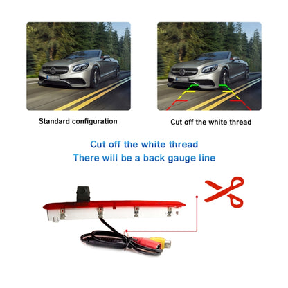 PZ473 Car Waterproof 170 Degree Brake Light View Camera for Volkswagen T6 Single Door - In Car by buy2fix | Online Shopping UK | buy2fix