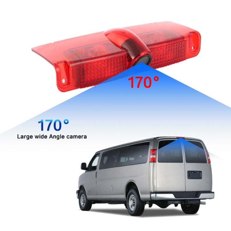 PZ478 Car Waterproof 170 Degree Brake Light View Camera for Chevrolet Express Van / CMC Savana Van - In Car by buy2fix | Online Shopping UK | buy2fix