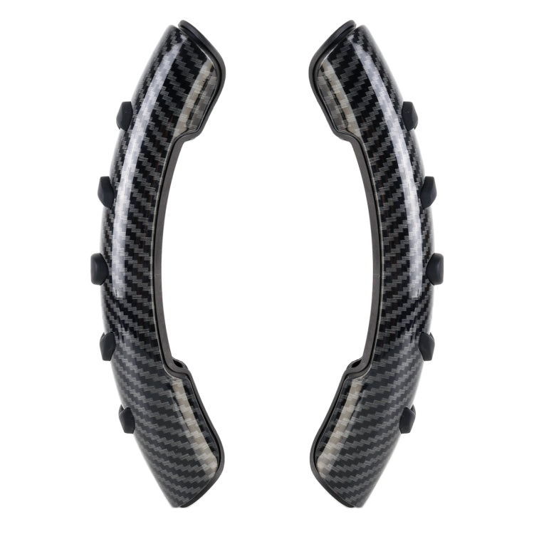 Car Steering Wheel Booster Wheel Spinner Knob Cover (Carbon Fiber Black) by buy2fix