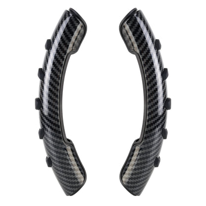 Car Steering Wheel Booster Wheel Spinner Knob Cover (Carbon Fiber Black) by buy2fix