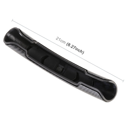 Car Steering Wheel Booster Wheel Spinner Knob Cover (Carbon Fiber Black) by buy2fix