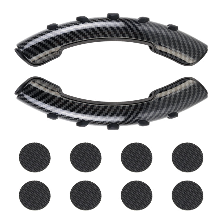 Car Steering Wheel Booster Wheel Spinner Knob Cover (Carbon Fiber Black) by buy2fix