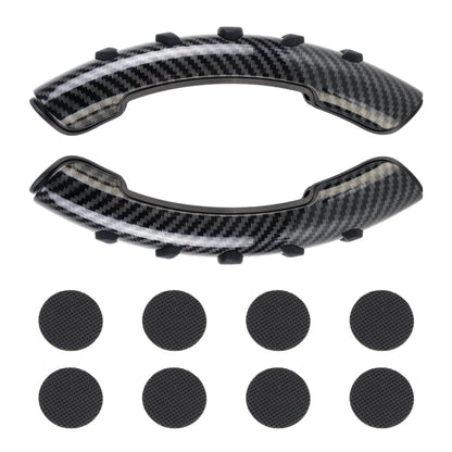 Car Steering Wheel Booster Wheel Spinner Knob Cover (Carbon Fiber Black) by buy2fix