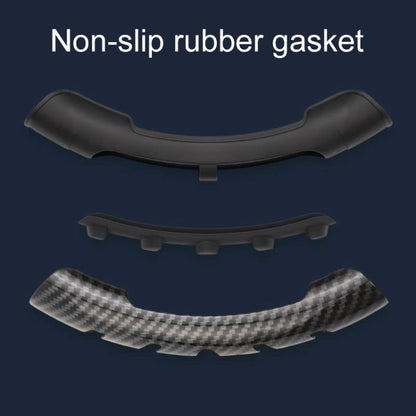 Car Steering Wheel Booster Wheel Spinner Knob Cover (Carbon Fiber Black) by buy2fix