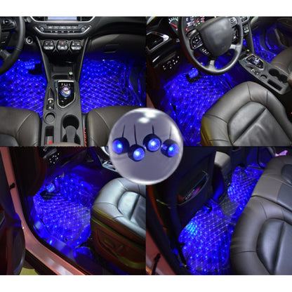 Universal Car  LED Atmosphere Lights Emergency Foot Light Ordinary Version -  by buy2fix | Online Shopping UK | buy2fix