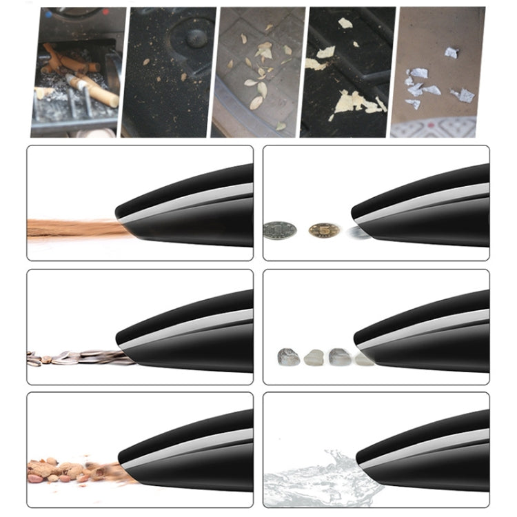 Eighth Generation Car Vacuum Cleaner 120W Wet and Dry Dual-use Strong Suction(Orange) by buy2fix