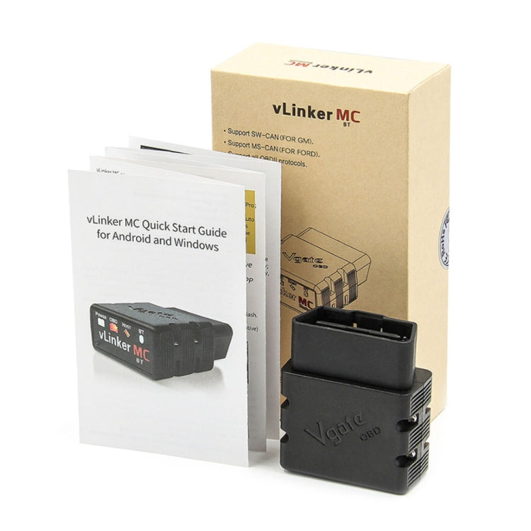 VLINKER MC V2.2 Bluetooth 3.0 Car OBD Fault Diagnosis Detector - In Car by buy2fix | Online Shopping UK | buy2fix