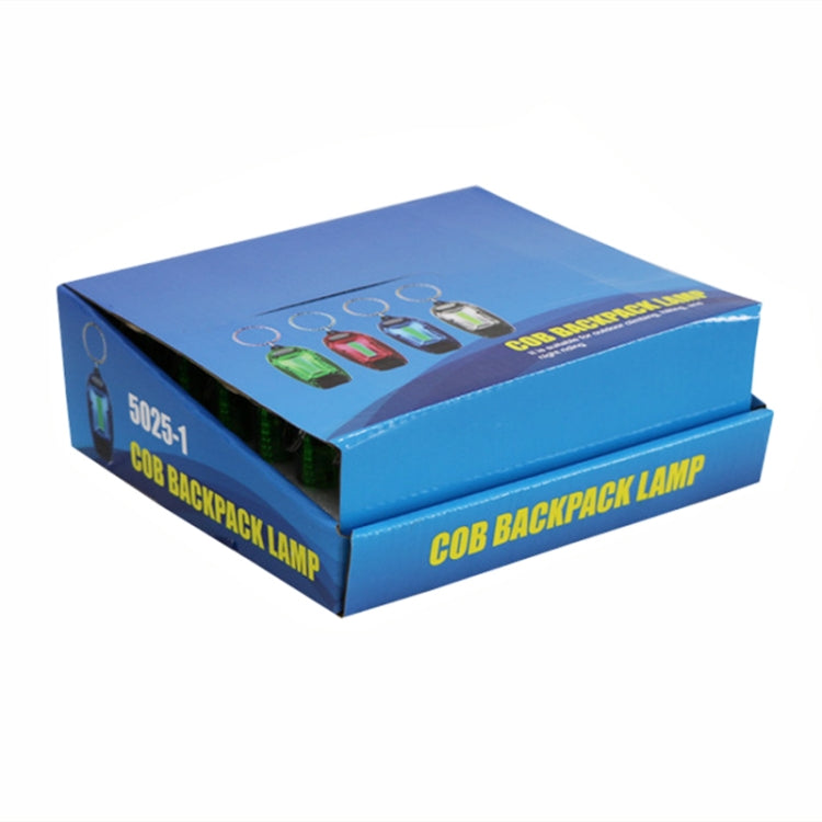 Multifunctional Portable Bicycle Taillight Helmet Light Running Warning Light Luminous Keychain (Blue) by buy2fix