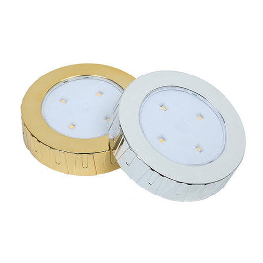 R-1633 4.5V / 0.3W 4LEDs Car Indoor Dome Light LED Touch Night Light (Gold) by buy2fix