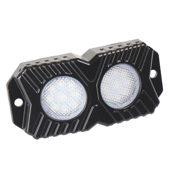Lumière de fond de voiture à Double rangée de LED 18W DC 12-24V 1,2a/lumière de châssis/lumière d'ambiance de pont de Yacht (lumière bleue)