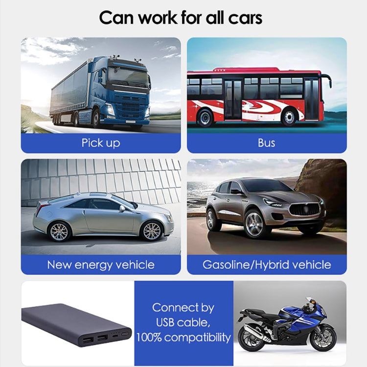 H400G Car 3.5 inch GPS Mode HUD Head-up Display Support Speed / Time / Distance Display by buy2fix