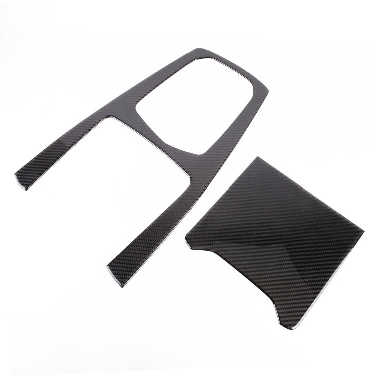 2 PCS Car Carbon Fiber Gear Panel Decorative Sticker for BMW X5 2020 -  by buy2fix | Online Shopping UK | buy2fix