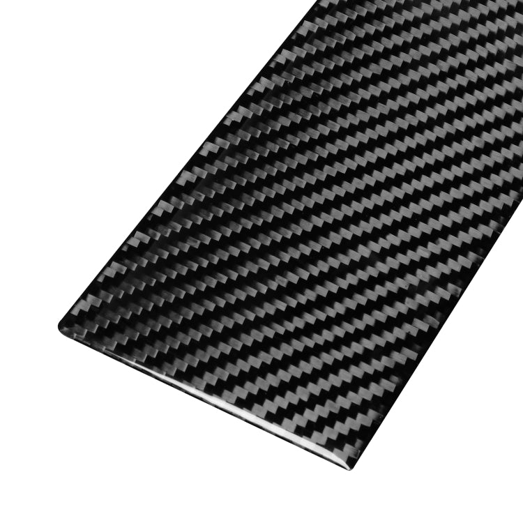 4 PCS Car Carbon Fiber B Pillar Decorative Sticker for Infiniti FX 2009-2013/QX70 2014-, Left and Right Drive Universal by buy2fix
