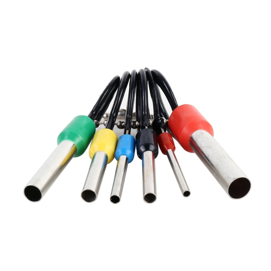 6 in 1 Car Plug Circuit Board Wire Harness Terminal Extraction Pick Connector Crimp Pin Back Needle Remove Tool by buy2fix