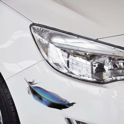 Feather Car Body Random Stickers, Pattern 1 by buy2fix