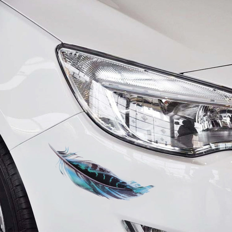 Feather Car Body Random Stickers, Pattern 5 by buy2fix