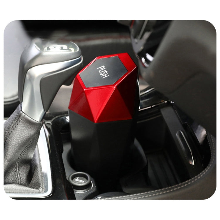 Car Mini Trash Can Desktop Storage Box(Black) by buy2fix