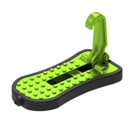 Multi-functional Car Door Sill Step Pedals Pads with Safety Hammer(Green) by buy2fix