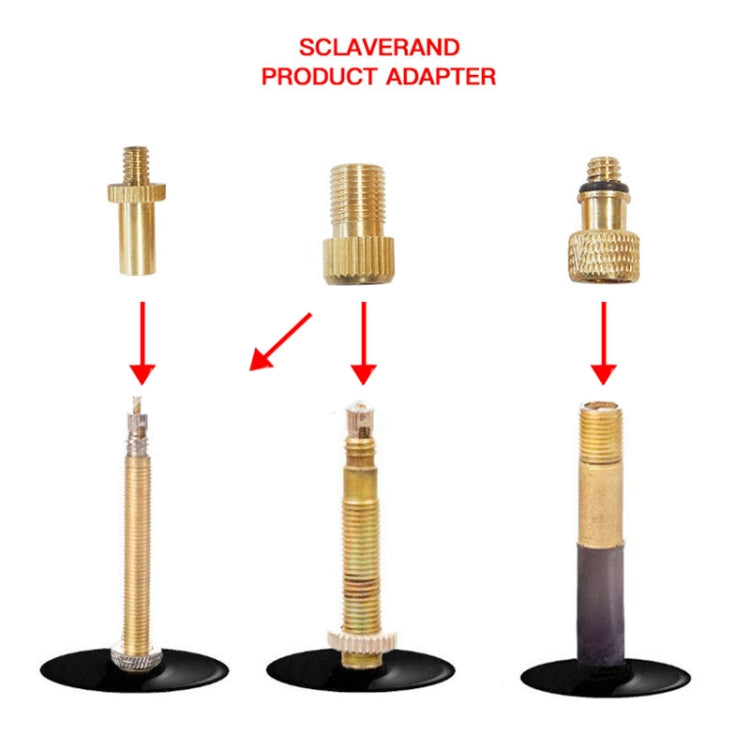 16 in 1 B Inflator Adapter French Mouth / US Mouth / UK Mouth Inflation Needle Adapter by buy2fix
