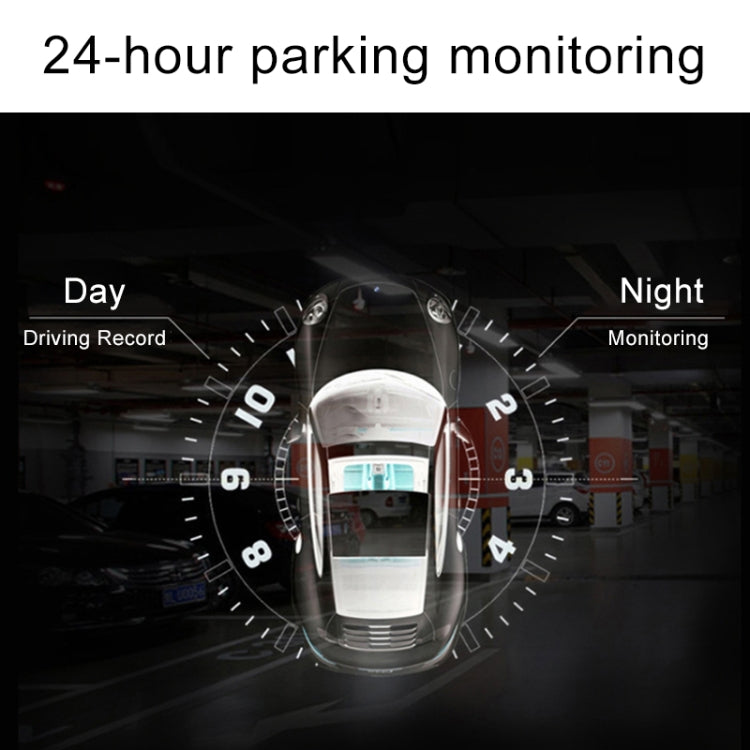2.2 inch Car 480P Single Recording Shield Driving Recorder DVR Support Parking Monitoring / Loop Recording (Black) by buy2fix