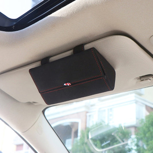 530 Car Glasses Storage Bag Glasses Box (Black) by buy2fix