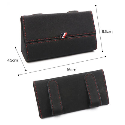 530 Car Glasses Storage Bag Glasses Box (Grey) by buy2fix